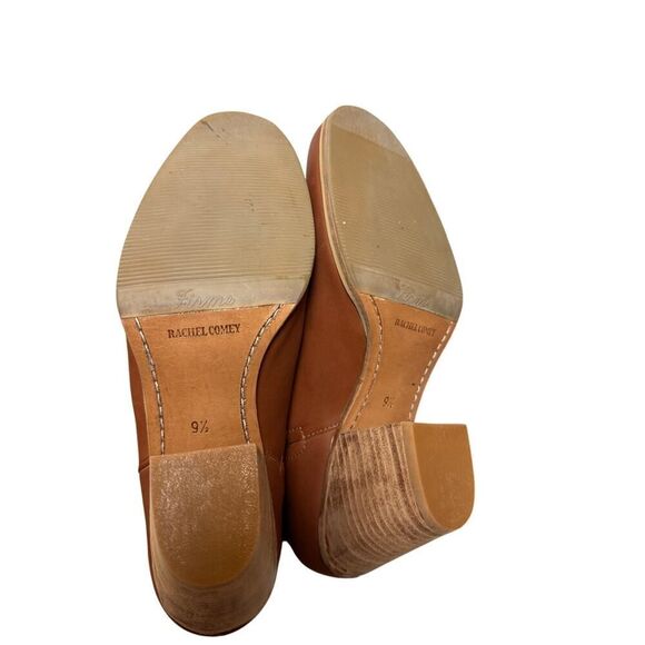 NEW! Rachel Comey Mars Leather Ankle Boots in Whiskey NWT Sz. 9.5 - Picture 9 of 10